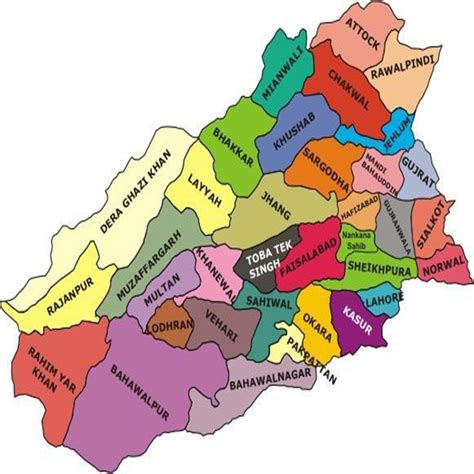 pakistan punjab cities|List of cities in Punjab province of Pakistan.